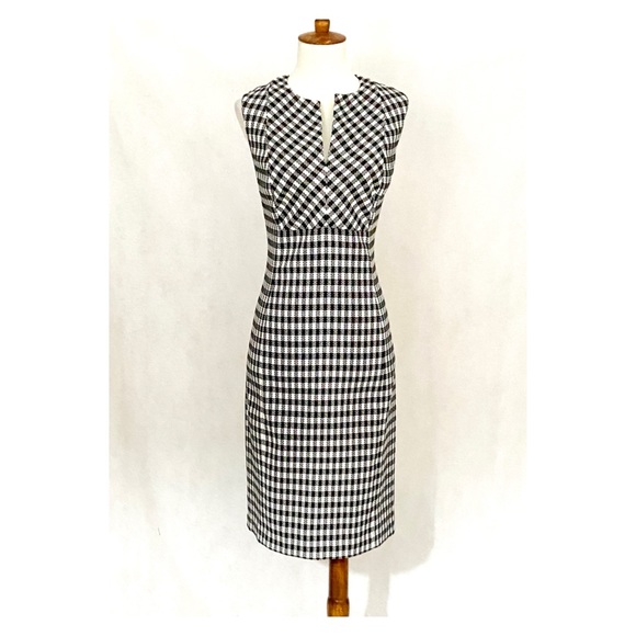 Calvin Klein Dresses & Skirts - Calvin Klein Sleeveless Houndstooth Pattern Dress